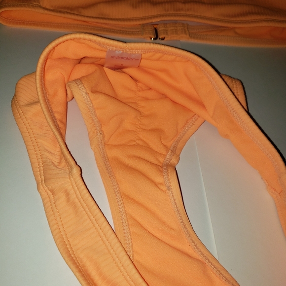 Xhilaration Swimsuit Orange 2pc - Picture 4 of 10